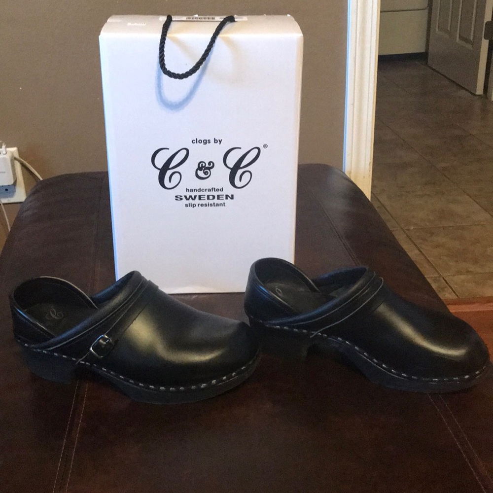 C&C Sweden nursing clogs size 8.5-9 women’s